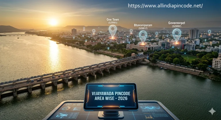 Prakasam barrage Vijayawada Krishna river night lighting bridge 520001 postal zone