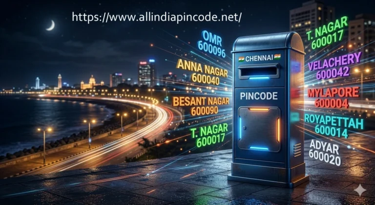 Mp Nagar Pin Code Chennai Pincode Area Wise List–Complete Chennai Postal Code