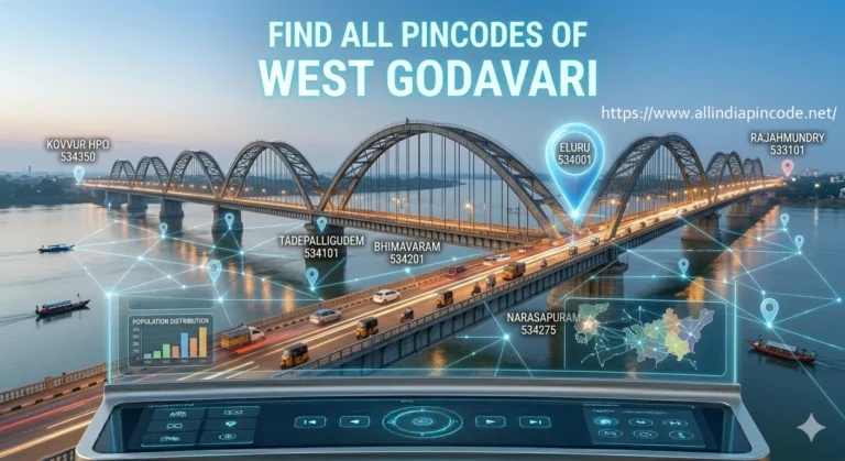 Andhra Pradesh postal code directory