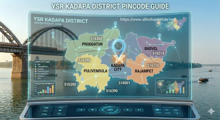 Kadapa pincode list area wise 2026