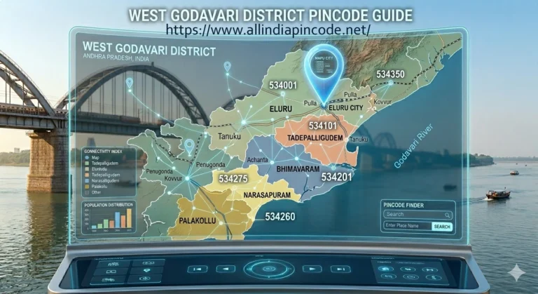 Eluru postal office location map