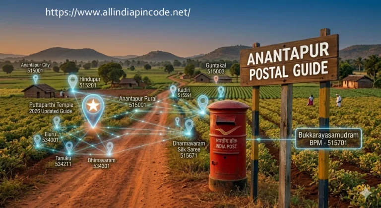 Anantapur city Dharmavaram Hindupur pincode list